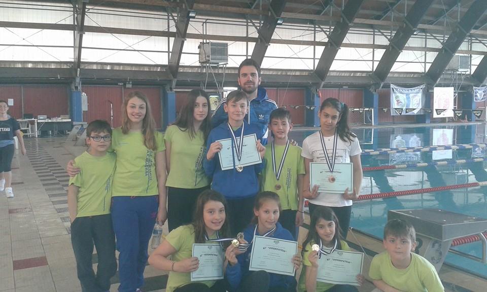 Αθλητική Κολυμβητική Ακαδημία Καρδίτσας - Ιπποκράτεια 2015