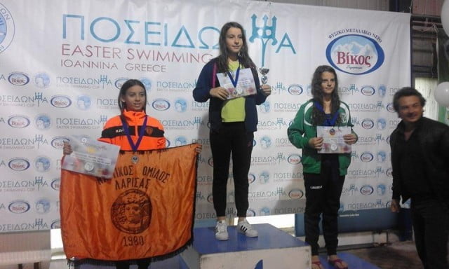 AKAK.GR - 9α Ποσειδώνια Easter Swimming Cup:14 μετάλλια (9 χρυσά, 2 αργυρά και 3 χάλκινα)